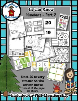 Preview of Numbers Book 2 - Sense / Worksheets / Posters / Crafts / Place Value & More