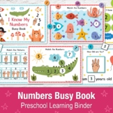 Numbers Busy Book for Toddlers PDF, Counting Activity Book