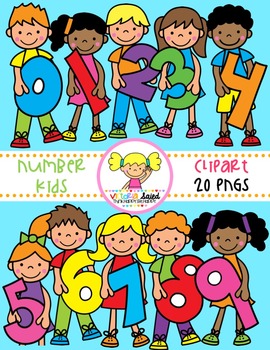 Numbers Clipart {Kids Clipart} by Victoria Saied | TpT