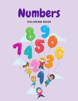 Preview of Numbers Coloring Book (Numbers 1 to 50)