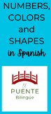 Numbers, Colors, and Shapes in Spanish - Montessori 3-part Cards