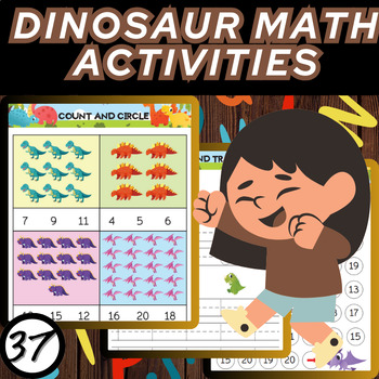 Preview of Numbers Galore: Math Activities Worksheets for Early Learners