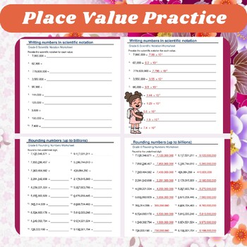 Preview of Numbers Galore: Place Value Practice