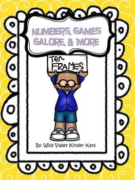 Numbers, Games Galore, & More-Kindergarten/Common Core