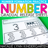 Numbers Gradual Release Number Formation Handwriting Numbe