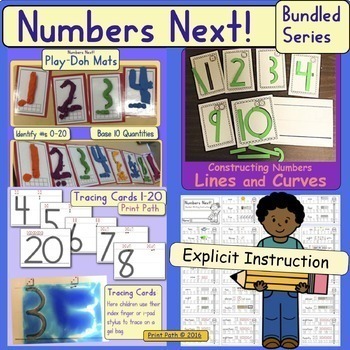 Preview of Writing Numbers Bundle: Differentiated Developmental Instruction