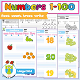 Numbers 1 - 100 | Orthography | Count and write
