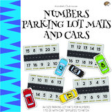 Numbers Parking Lot Mats and Cars