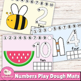 Numbers Play Dough Mats | Learning Numbers 1-10 Printable 
