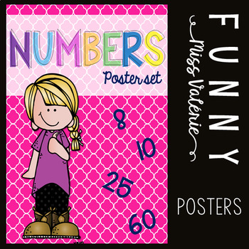 Preview of Numbers - Poster Set