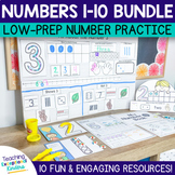Numbers Practice Bundle | Numbers 1 - 10