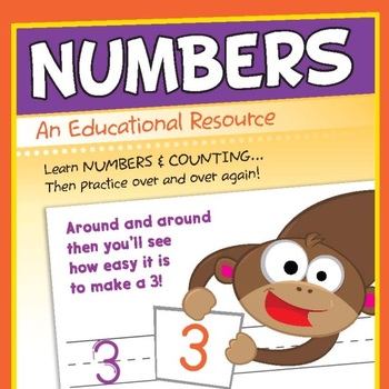 Numbers Printable Book & MP3 Download by Kim Mitzo Thompson | TPT