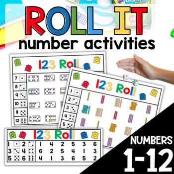 Roll It math games for number sense