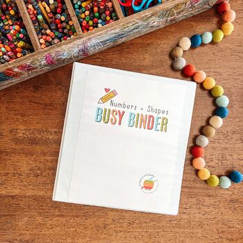 Preview of Numbers & Shapes Busy Binder Starter Kit