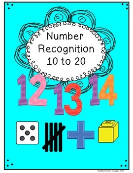 Preview of Numbers - Teen Number Recognition + 20