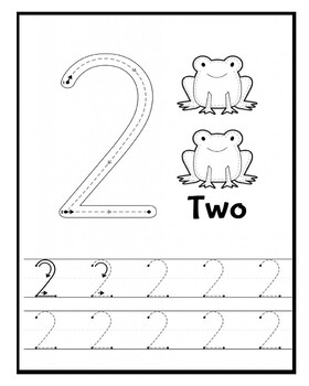 Numbers Tracing by I am a Happy Teacher | Teachers Pay Teachers