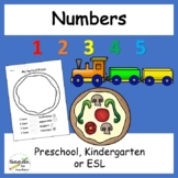 Numbers Unit- Kindergarten, Newcomer ELL/ESL Unit