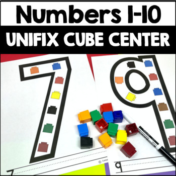 Preview of Numbers With Unifix Cubes | Number Sense