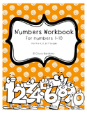 Numbers Workbook for Preschool, Kindergarten, and 1st Grade