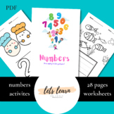 Numbers and Activity suggestions in class and for parents .