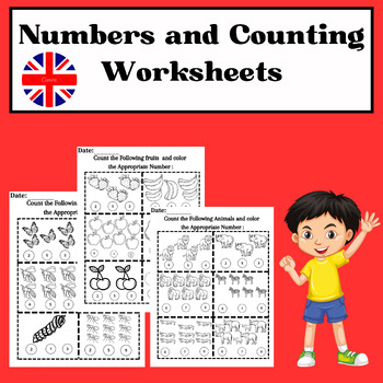 Preview of Numbers and Counting Worksheets