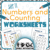 Numbers and Counting Worksheets