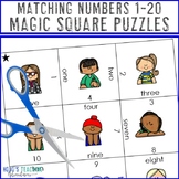 Numbers and Number Words 1-20 Math Centers, Review, or Han