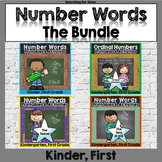 Number Words Printables & Activities Bundle