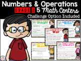 Numbers and Operations Differentiated Math Centers Grades 2