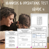 Numbers and Operations Math Assessments Grade 4 (NBT.1-3)