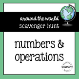 Numbers and Operations Scavenger Hunt
