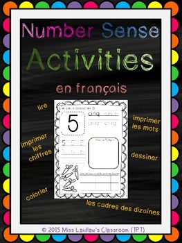Preview of Numbers and Quantities for Early Primary Mathematics - in French, en français