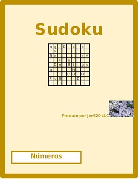 Preview of Números (Numbers in Portuguese) by Tens Sudoku
