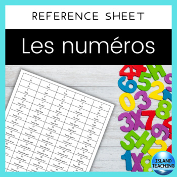 numbers chiffres in french by island teaching store tpt