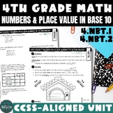 Numbers in Base 10 Unit 4th Grade Math