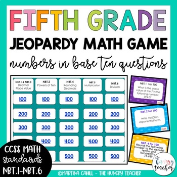 Numbers in Base Ten Review Game for Fifth Grade Test Prep | TpT