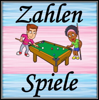 Preview of Numbers in German  (1-15)  Powerpoint game  Zahlen  (1-15)  Spiele 