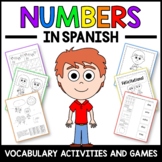 Numbers Activities and Game in Spanish - Los Números en Español