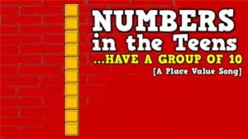 Preview of Numbers in the Teens [Have a Group of 10] (video)