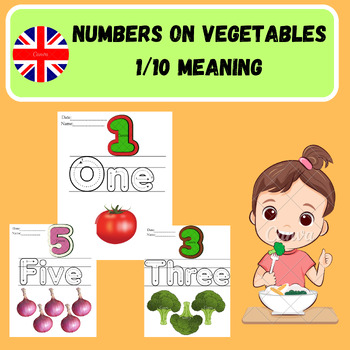 Preview of Numbers on vegetables 1/10 meaning