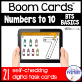 Numbers to 10 | Number Tracing and Counting | Boom Cards™