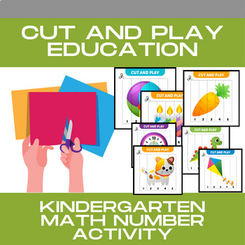 Preview of Numbers to 10 Cut and Paste Printables, Number Before After Worksheets