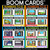 Numbers to 10 Mini Decks | Math Boom Cards™ for Kindergarten Distance Learning