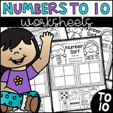 Numbers to 10 Worksheets
