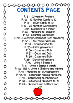 numbers to 10 worksheets activities by the mandms tpt