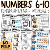 Numbers to 10 Worksheets and Activities - Kindergarten Mat