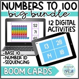 Numbers to 100 - Boom Cards Distance Learning