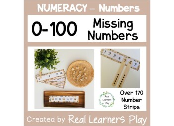 Preview of Numbers to 100 - Missing Numbers  