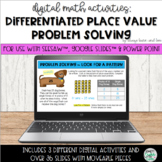 Numbers to 100 Problem Solving for Seesaw™ and Google Slides™