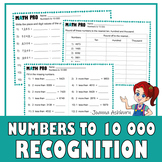 Number to 10000 Writing, Expanding, Comparing, Ordering & 
